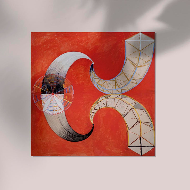 The Swan by Hilma af Klint – Fine Art Print UV-resistent Canvas — Ansicht 2