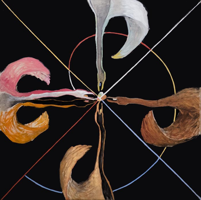 The Swan No. 7 by Hilma af Klint Fine Art Print UV-resistant Canvas — Ansicht 3
