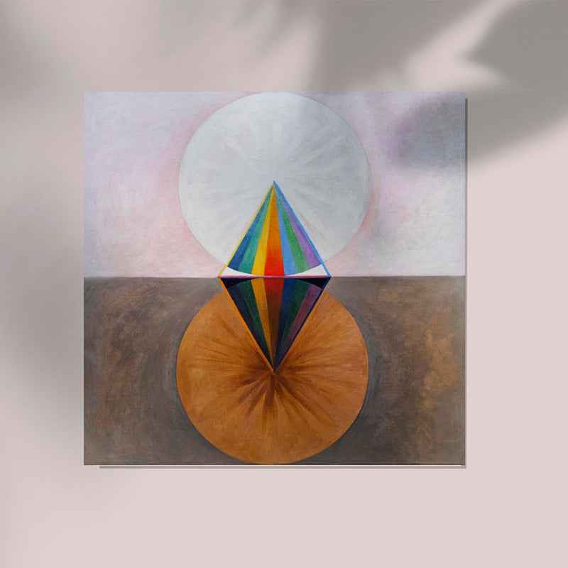 The Swan Nr. 12 by Hilma af Klint – Fine Art Print UV-beständig Canvas — Ansicht 2