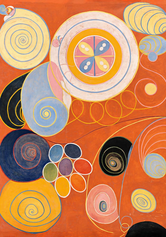 The Ten Largest Nr. 3 by Hilma af Klint – Fine Art Print UV-resistent Canvas — Ansicht 3