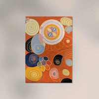The Ten Largest Nr. 3 by Hilma af Klint – Fine Art Print UV-resistent Canvas — Ansicht 2
