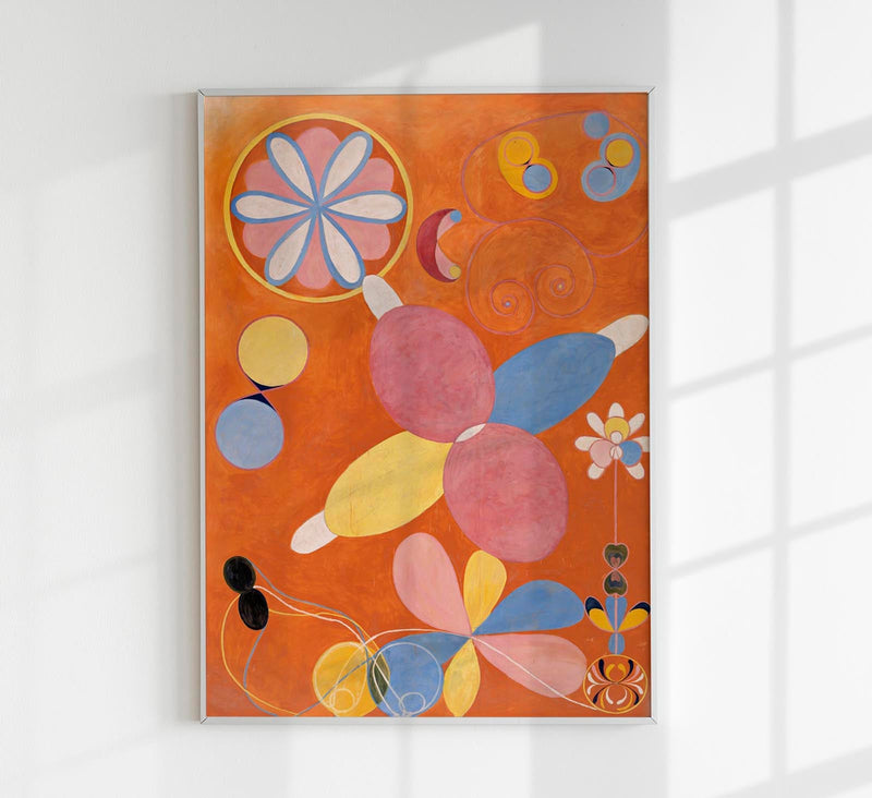 The Ten Largest Nr. 4 by Hilma af Klint – Fine Art Print UV-resistent Canvas — Patroa Studio