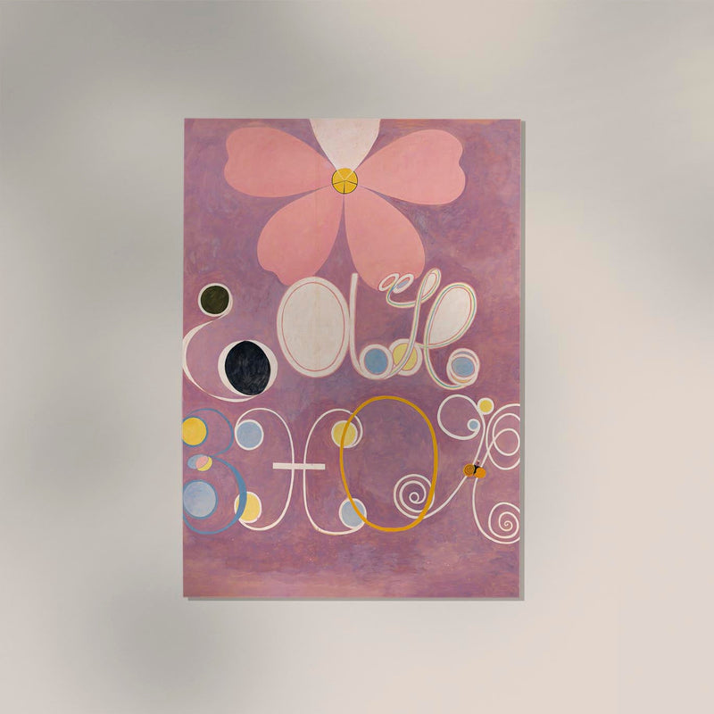 The Ten Largest Nr. 5 by Hilma af Klint – Fine Art Print UV-beständig Canvas — Ansicht 2