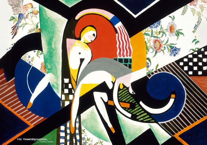 The Thundershower by Henry Lyman – Kunstdruck Poster — Ansicht 3