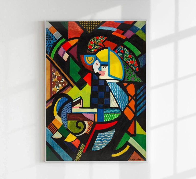Daughter in a Rocker by Henry Lyman | Kunstdruck handgefertigt Berlin — Patroa Studio