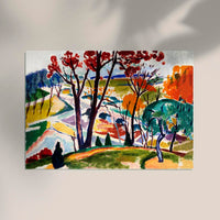 Landscape, Bridge, Huntingdon Valley - Art Print Poster — Ansicht 2