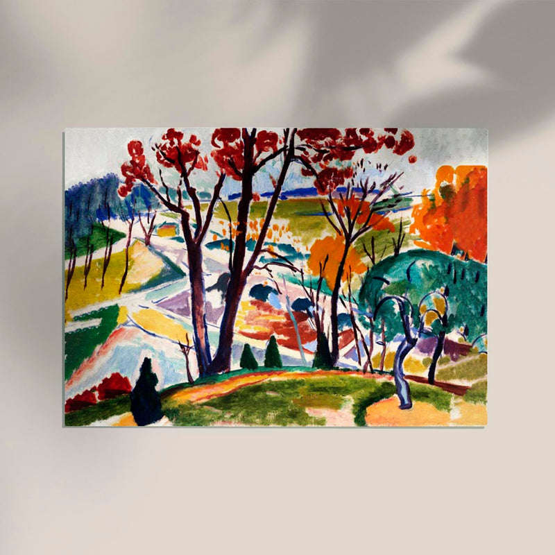 Landscape, Bridge, Huntingdon Valley - Art Print Poster — Ansicht 2