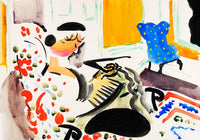 Calligraphic Interior by Henry Lyman – Kunstdruck Poster — Ansicht 3