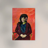 Portrait of a Girl No 1 by Henry Lyman – Kunstdruck auf Archivpapier — Ansicht 2