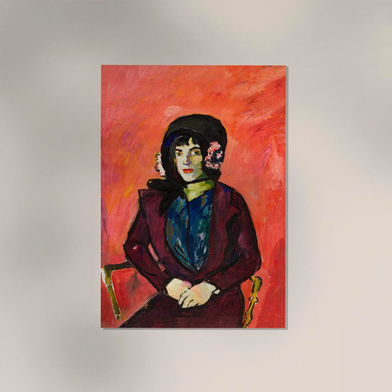 Portrait of a Girl No 1 by Henry Lyman – Kunstdruck auf Archivpapier — Ansicht 2