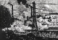 Power Plant by Henry Lyman – Art Print Black and White — Ansicht 3