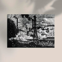 Power Plant by Henry Lyman – Art Print Black and White — Ansicht 2