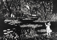 Lily Pond Drawing by Henry Lyman – Kunstdruck Poster — Ansicht 3