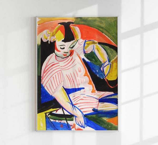 Child by Henry Lyman - Art Print Poster