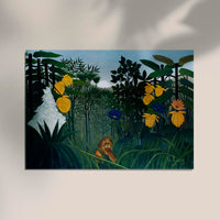 The Repast of the Lion Kunstdruck – Rousseau Jungle Art Print — Ansicht 2