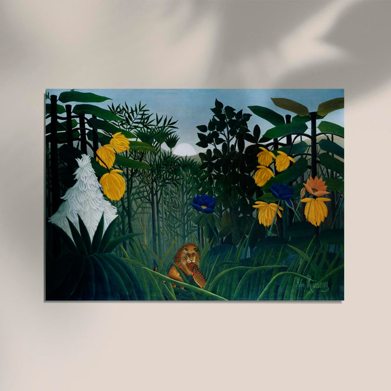 The Repast of the Lion Kunstdruck – Rousseau Jungle Art Print — Ansicht 2
