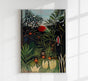 Monkeys and Parrot Art Print – Rousseau Art Print on Archival Paper
