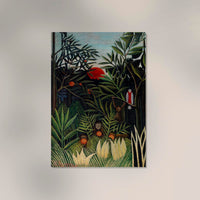 Monkeys and Parrot Art Print – Rousseau Art Print on Archival Paper — Ansicht 2