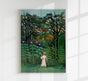 Woman Walking in an Exotic Forest by Rousseau Art Print – Kunstdruck Berlin