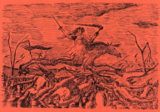 La Guerre by Rousseau Art Print