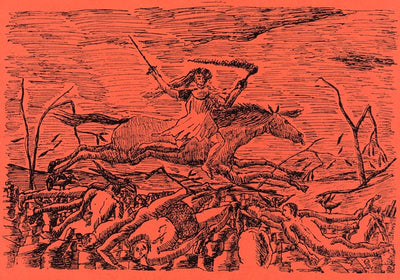La Guerre by Rousseau Art Print – Poster by Patroa Studio