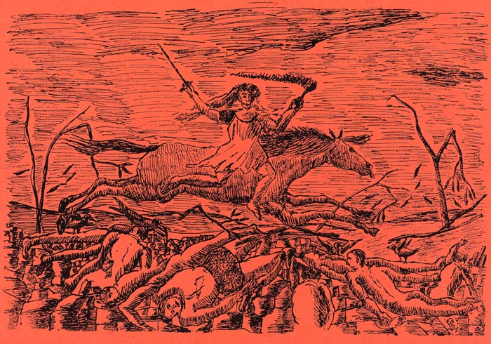 La Guerre by Rousseau Art Print – Poster by Patroa Studio — Ansicht 3
