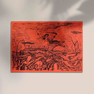 La Guerre by Rousseau Art Print – Poster by Patroa Studio
