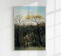 Rendez-vous in the Forest – Kunstdruck nach Henri Rousseau — Ansicht 1