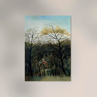 Rendez-vous in the Forest – Kunstdruck nach Henri Rousseau — Ansicht 2