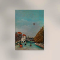 Study for View by Rousseau Art Print – Kunstdruck nach Henri Rousseau — Ansicht 2