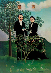 The Past and the Present by Rousseau Art Print – Kunstdruck Patroa Studio — Ansicht 3