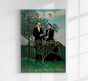 The Past and the Present by Rousseau Art Print – Kunstdruck Patroa Studio