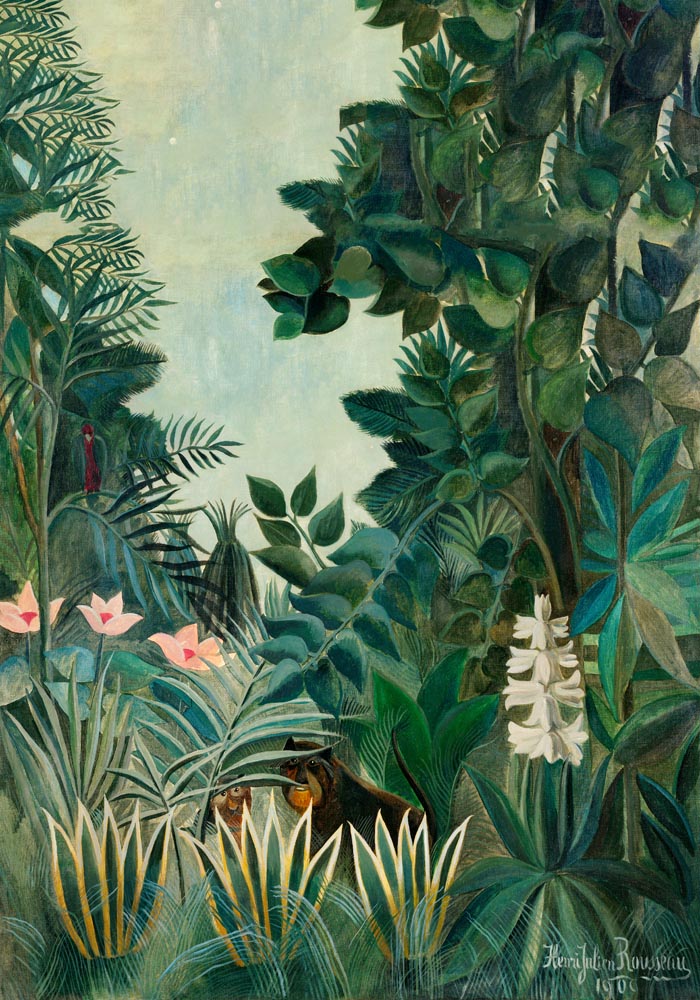 The Equatorial Jungle by Rousseau Art Print – Kunstdruck Patroa Studio — Ansicht 3