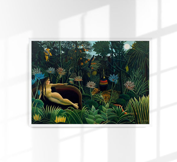 The Dream by Rousseau Art Print – Kunstdruck Equatorial Jungle