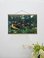 Rousseau Art Print A2 Canvas – Grün & Gelb Kunstdruck