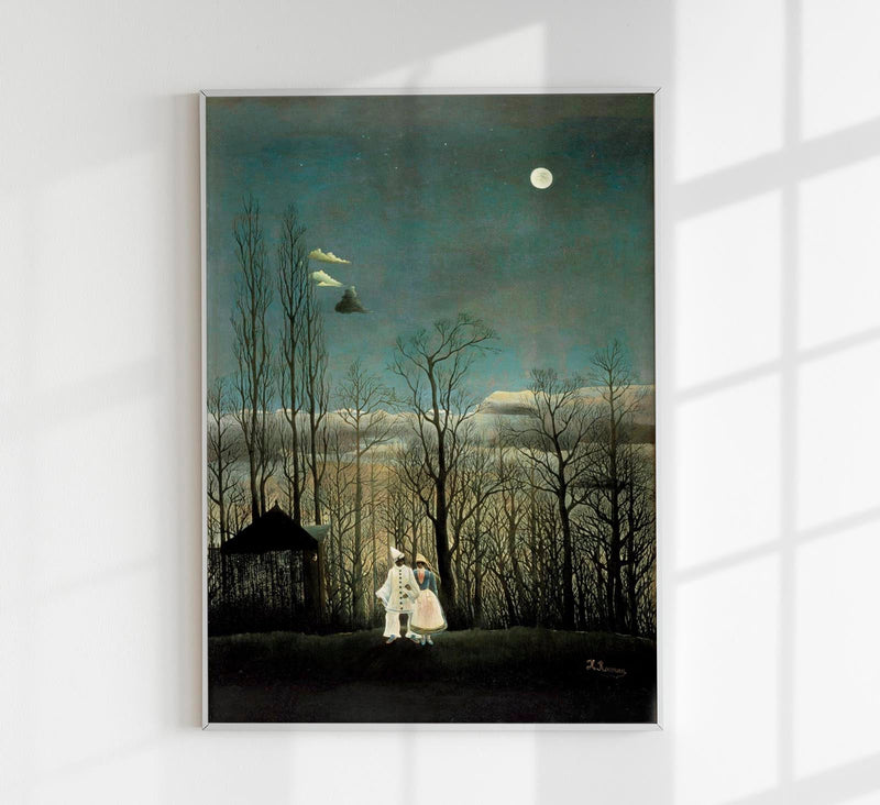 Carnival Evening by Rousseau Art Print – Kunstdruck Berlin — Patroa Studio