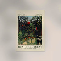 Monkeys and Parrot – Rousseau Poster | Fine Art Print | UV-resistant — Ansicht 2