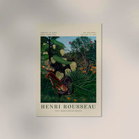 Fight Rousseau Exhibition Poster – Kunstdruck Fine Art & Canvas — Ansicht 3