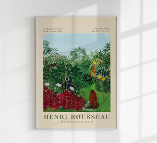 Tropical Forest by Rousseau – Fine Art Print | UV-beständig | Ausstellungsposter