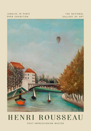 Study of the View – Rousseau Exhibition Poster | UV-beständig | Premium Kunstdruck aus Berlin