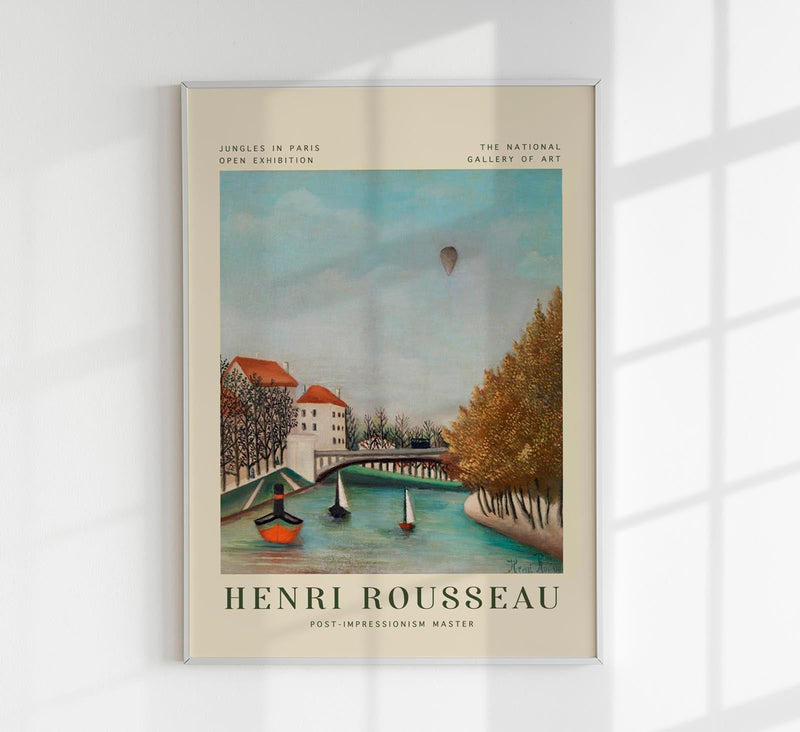 Study of the View – Rousseau Exhibition Poster | UV-beständig | Premium Kunstdruck — Patroa Studio