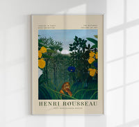 The Repast Rousseau Exhibition Poster – Henri Rousseau Kunstdruck Dschungelszene — Ansicht 1