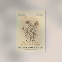 Oak Branch Rousseau Exhibition Poster – Post-Impressionist Art Print Nature Motifs — Ansicht 2
