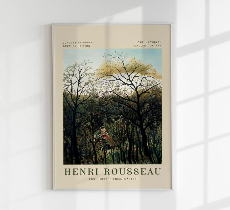 Rendez-vous Rousseau – Fine Art Print | UV-Resistant | Exhibition Poster — Patroa Studio