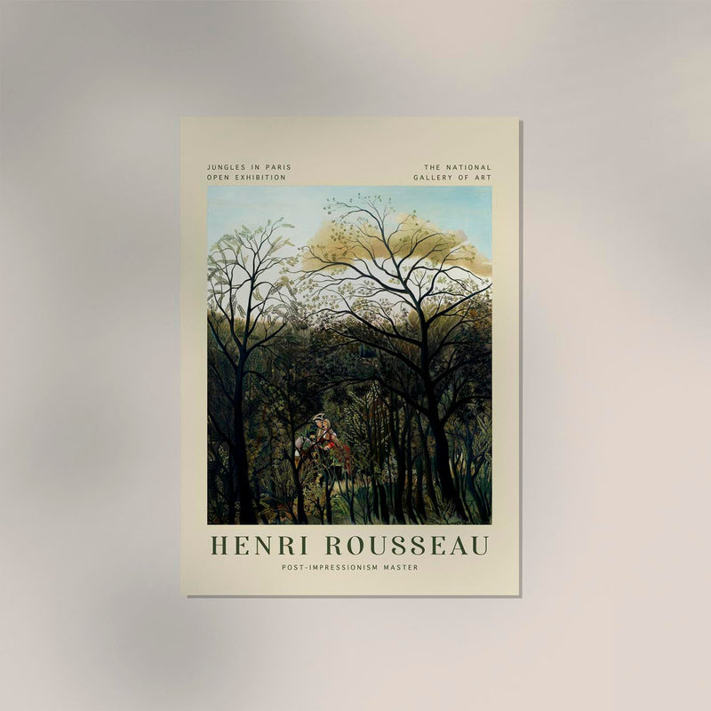 Rendez-vous Rousseau – Fine Art Print | UV-Resistant | Exhibition Poster — Ansicht 2