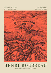 La Guerre Rousseau Exhibition Poster – Classic | High-Quality Museum Print — Ansicht 3