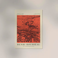 La Guerre Rousseau Exhibition Poster – Classic | High-Quality Museum Print — Ansicht 2