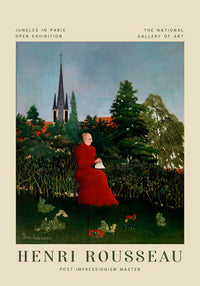Portrait of a Woman – Art Print | Fine Art Poster after Henri Rousseau — Ansicht 3