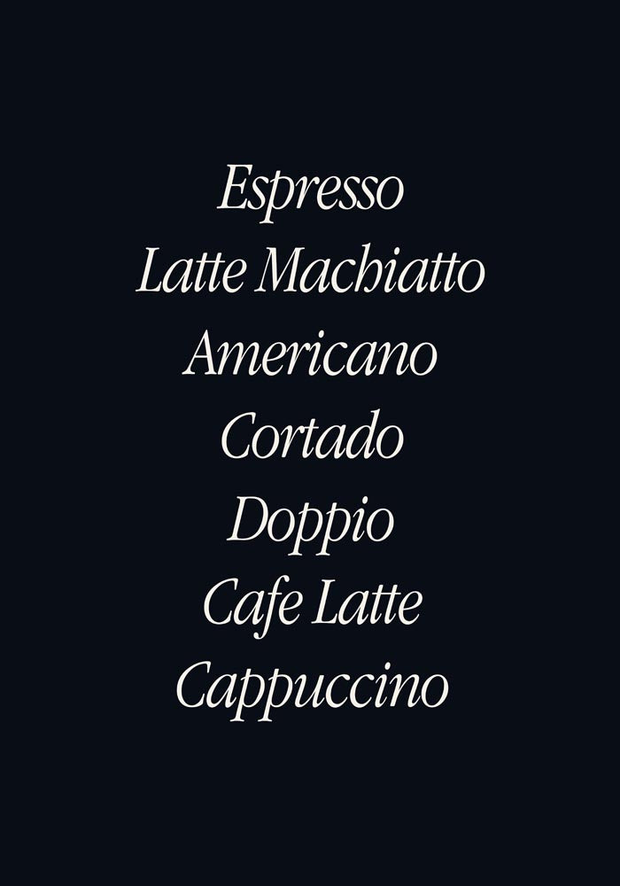 Coffee Dark Set of 2 Prints – Art Print Coffee Black & White — Ansicht 6