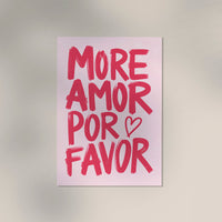 More amor por favor pink Art Print – Poster by Patroa Studio — Ansicht 3